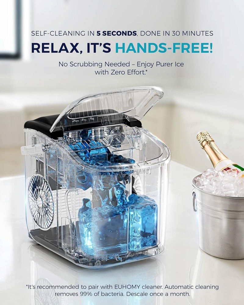 Reliable Ice Maker Machine with R600a Refrigerant for Optimal Performance
