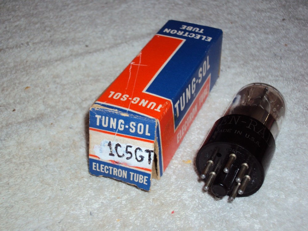 NOS KEN-RAD 1C5GT Tube ( Tungsol box ) - Tested