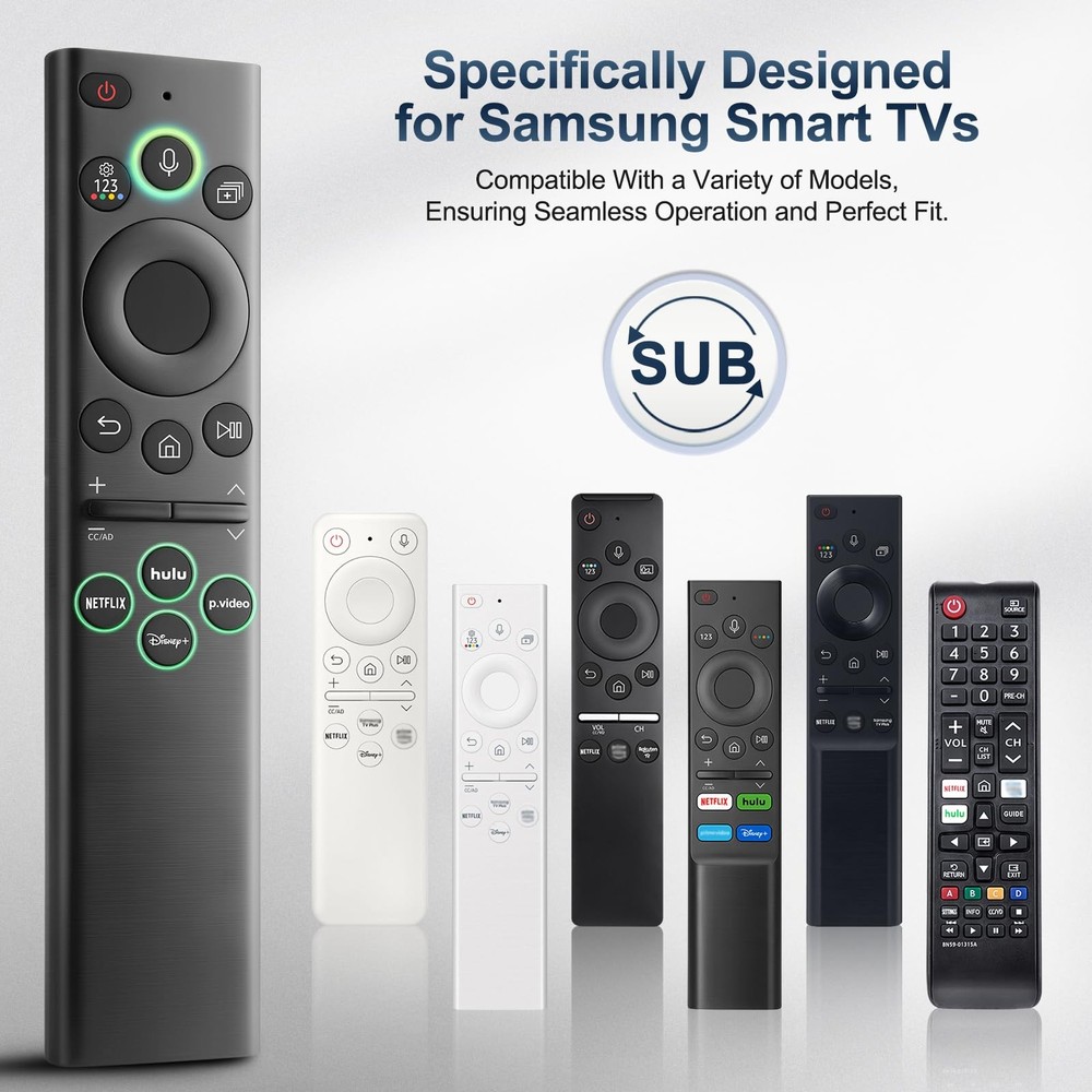 for Samsung Smart TVs, Black