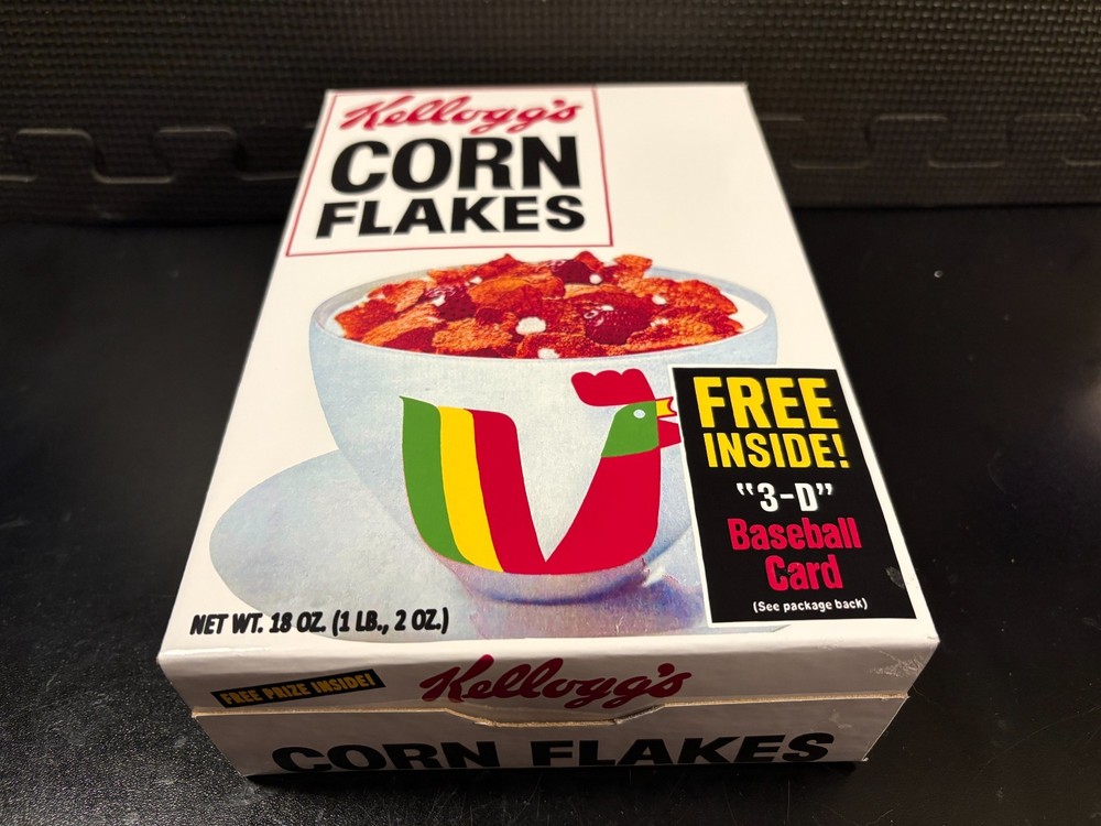 1970 Kellogg's Corn Flakes - Empty custom design display box