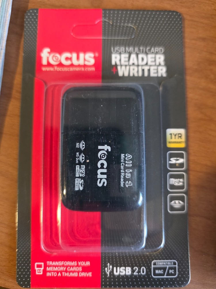 Focus All in One High Speed USB 2.0 Card Reader