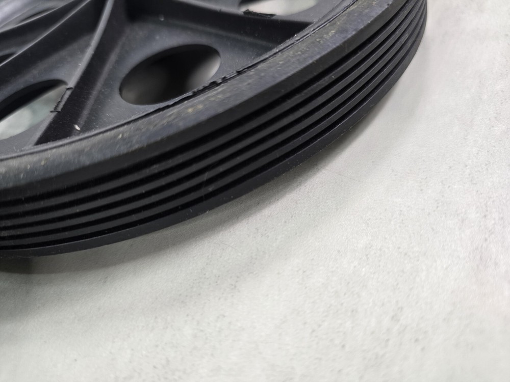 Black Lot 2 Plastic Unbranded Replace Replacement Wheel