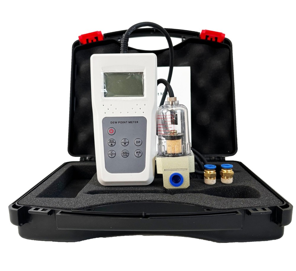 Dew Point Meter Dew Point Analyzer with Dew Point Temperature Resolution 0.1°C