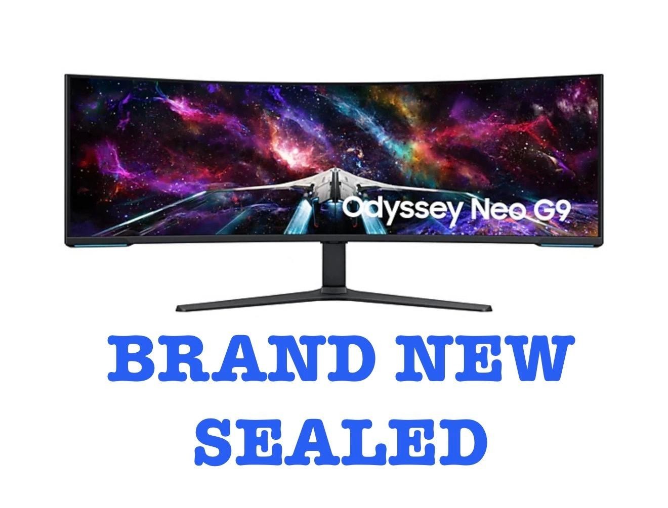 Samsung 57" Odyssey Neo G9 G95NC Dual UHD Quantum Matrix Gaming Monitor SEALED