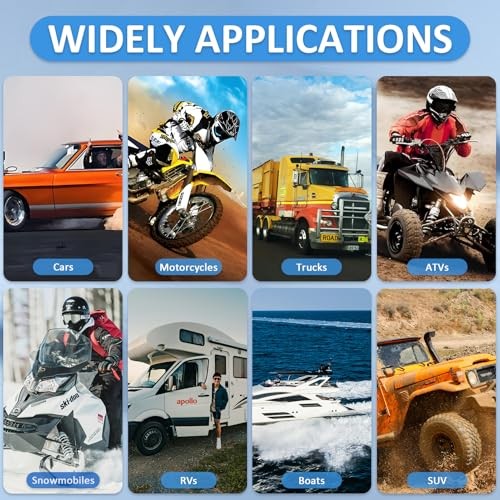 Kill Switch for Car, 12V/24V 250A Remote Battery Disconnect Switch Automatic