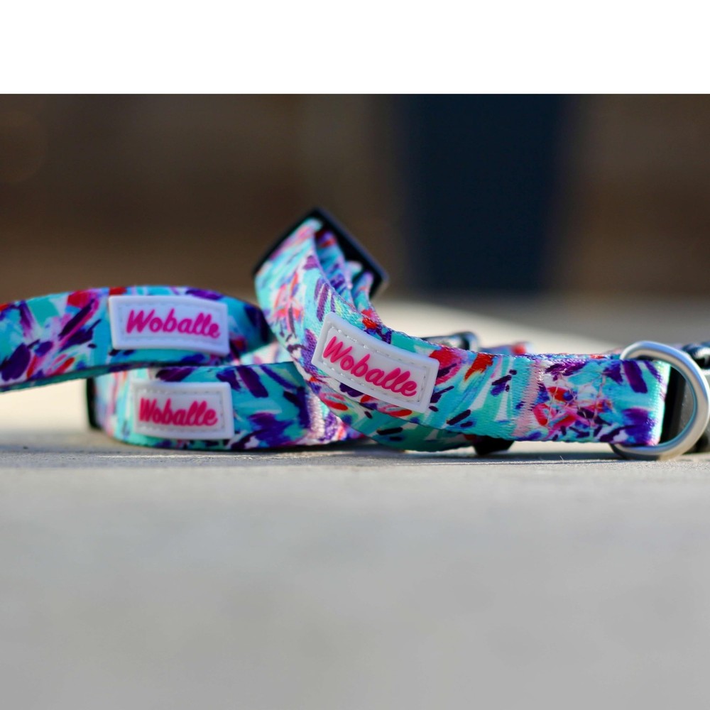 Classic Pet Collar Adjustable Durable Comfortable Washable Polyester Buckle