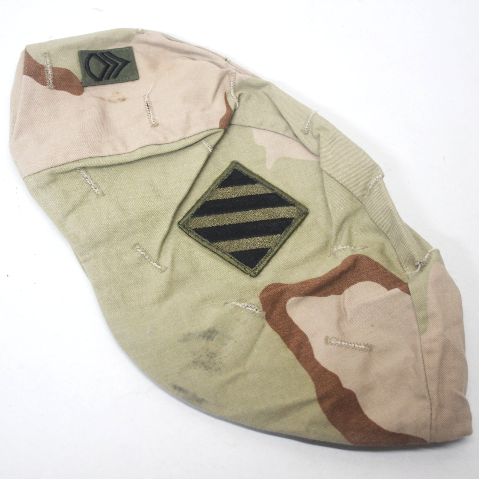 1990s modified helmet cover MEDIUM 3rd Infantry MEDIUM GWOT PASGT