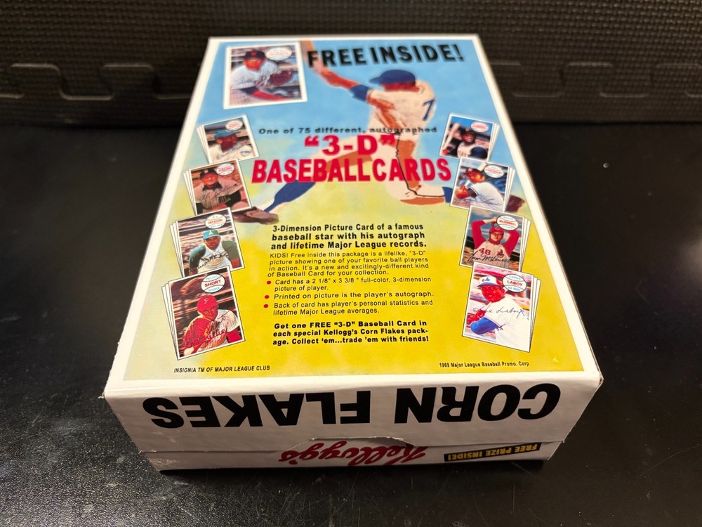 1970 Kellogg's Corn Flakes - Empty custom design display box
