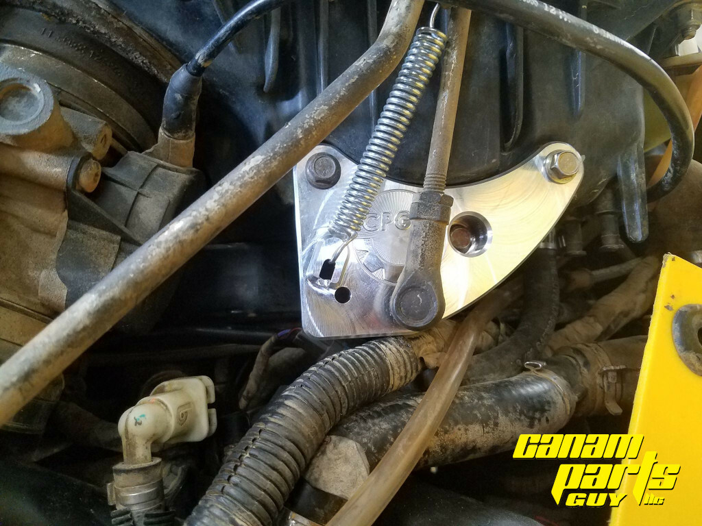 Can-Am Shift Bracket Upgrade Aluminum Plate Outlander Renegade G2 Made In USA