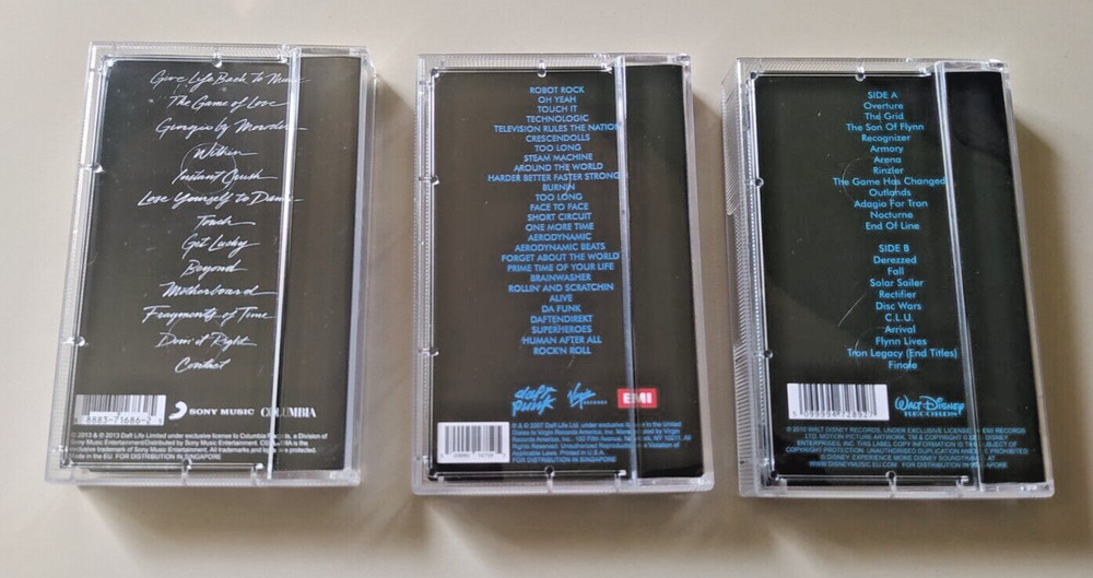 Daft Punk Cassette tape