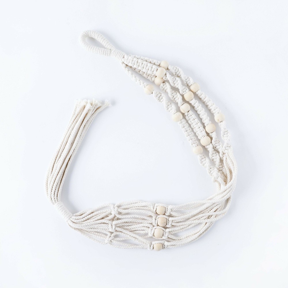 5pc. Macramé Plant Hangers