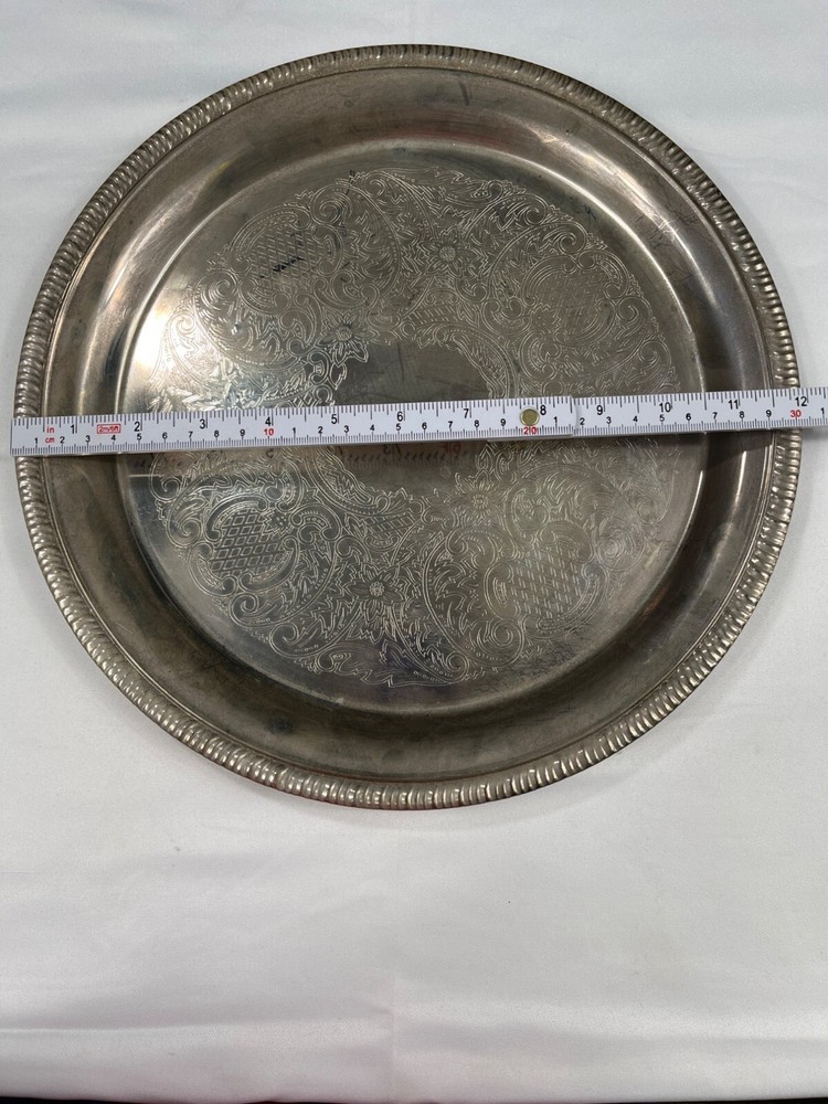 Antique Silver Plated Tea Set SKU 7380