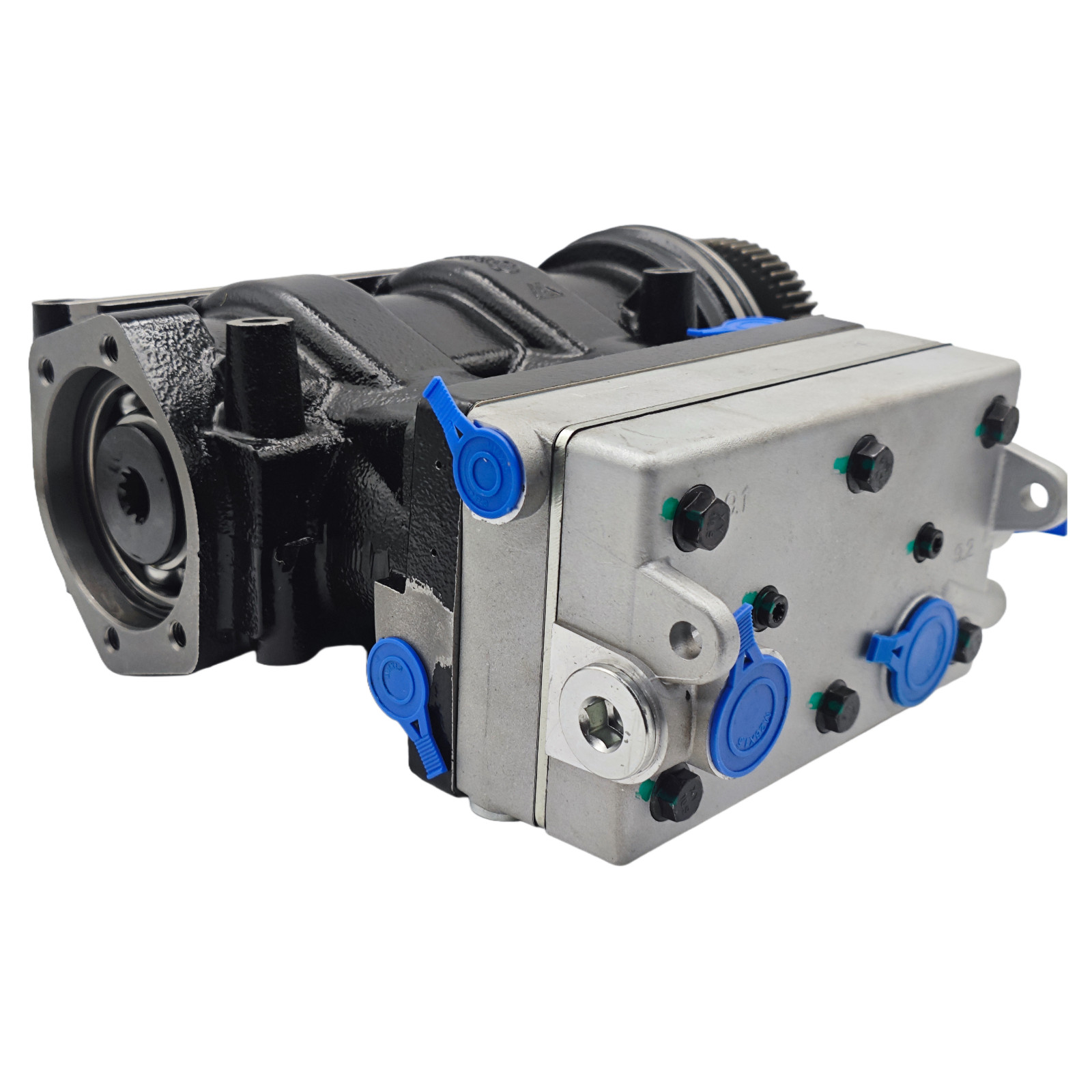 Twin-cylinder Air Brake Compressor For P-accar 1977704PRX 2020644PEX 1805490 NEW