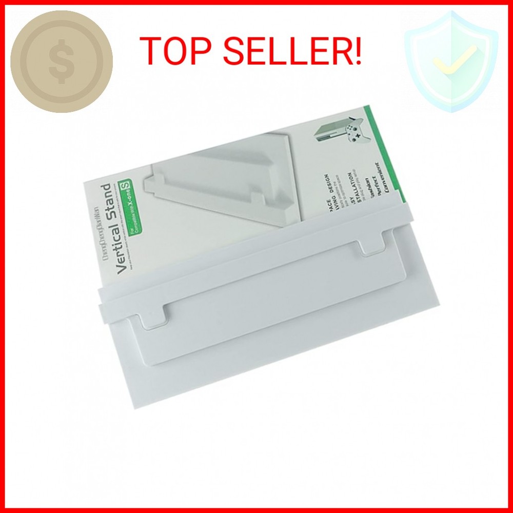 KlsyChry Vertical Stand for Xbox One S Console-White