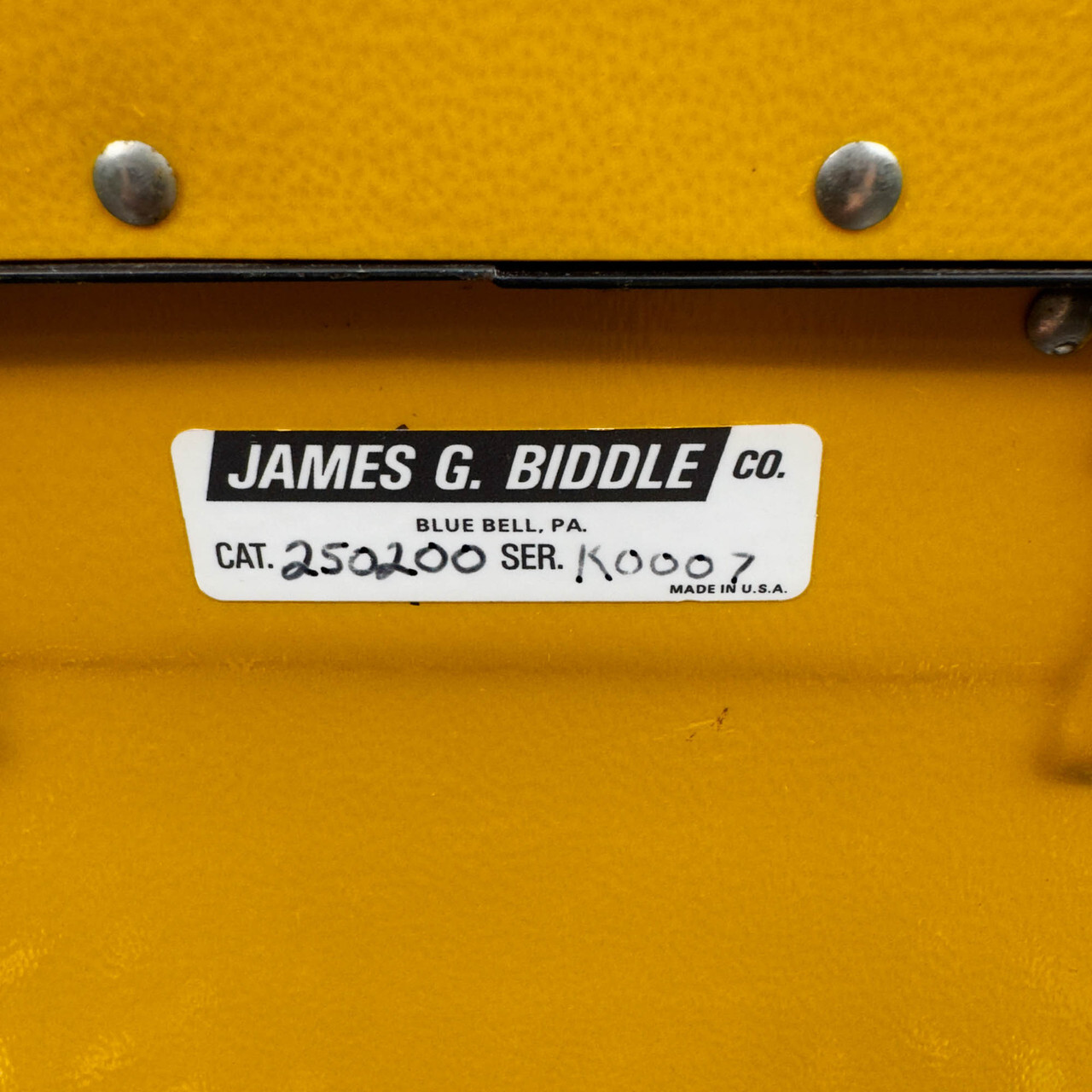 Biddle Megger DET 2/110 - Digital Earth (Ground) Tester