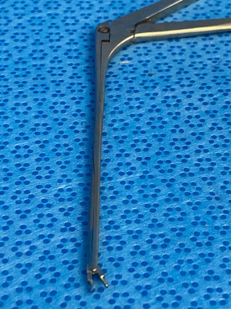 Rotating Smooth Jaw Micro Forceps ENT 3"