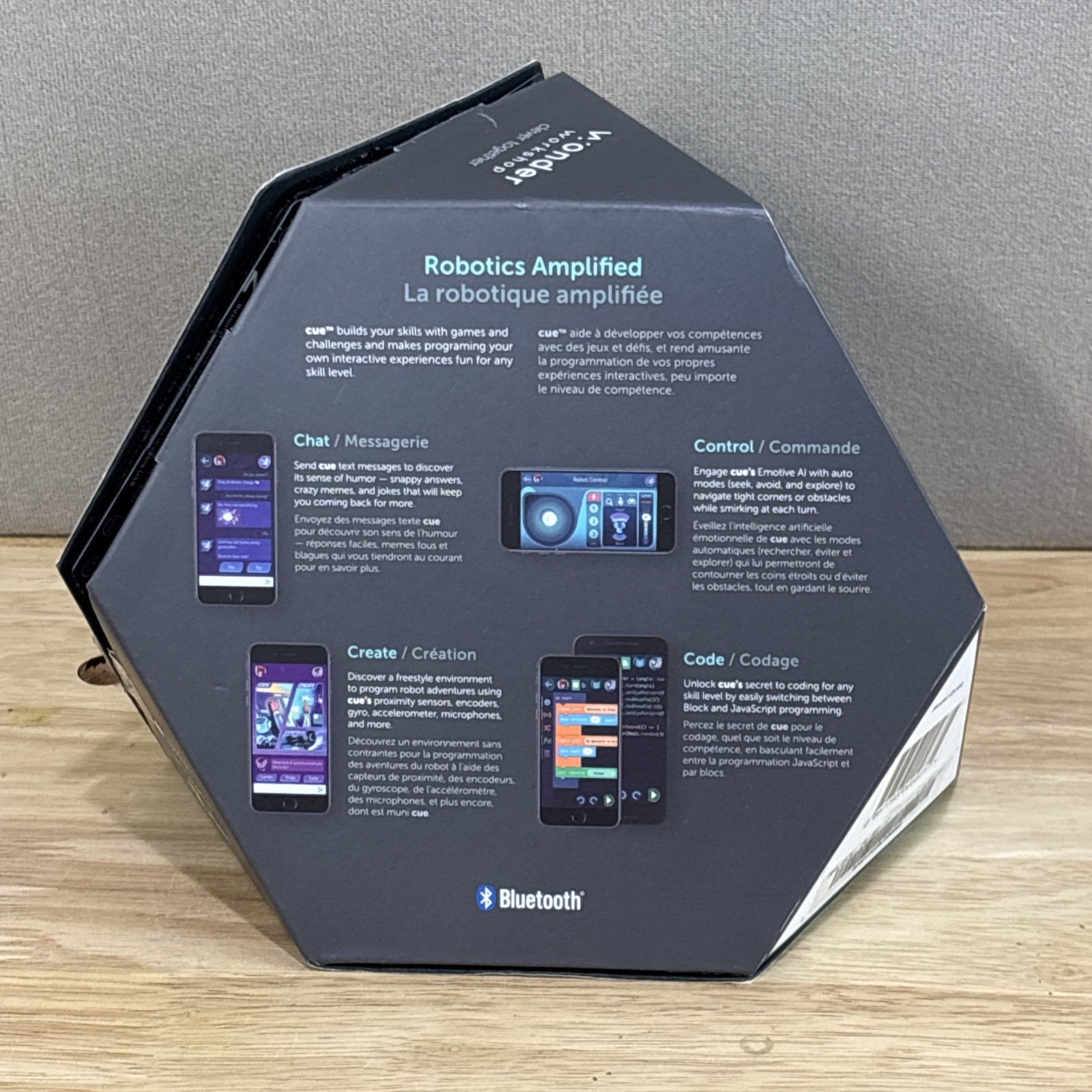 Wonder Workshop CUE Coding Cleverbot QU01 - Works!