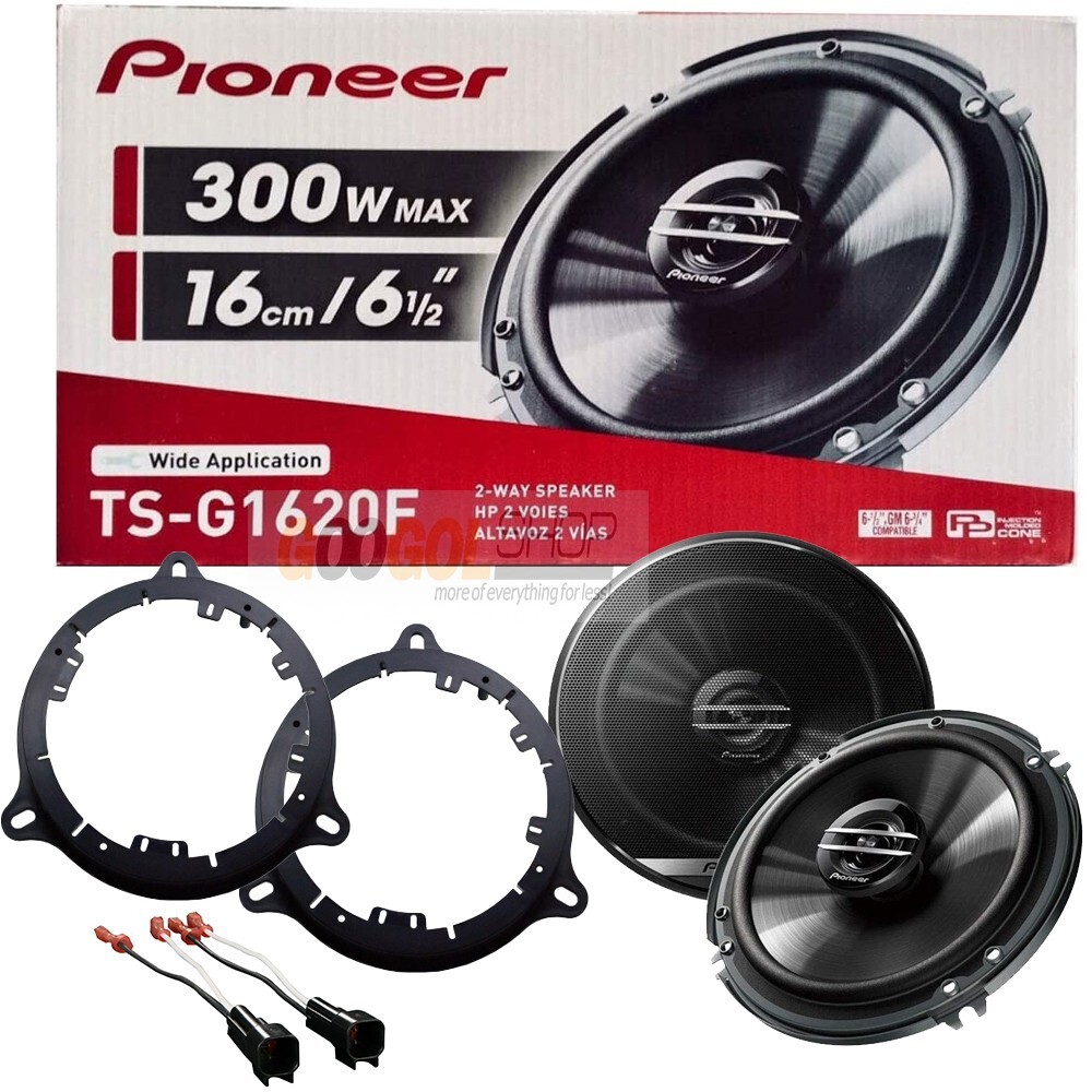 Pioneer 300 Watts Front Door Car Speaker Kit for select Infinity/Nissan Vehicles