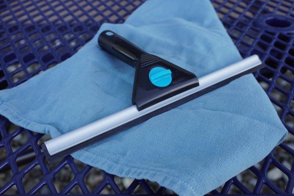 Moerman 12 Inch All Purpose Window Squeegee - Lightweight Durable Plastic Han...