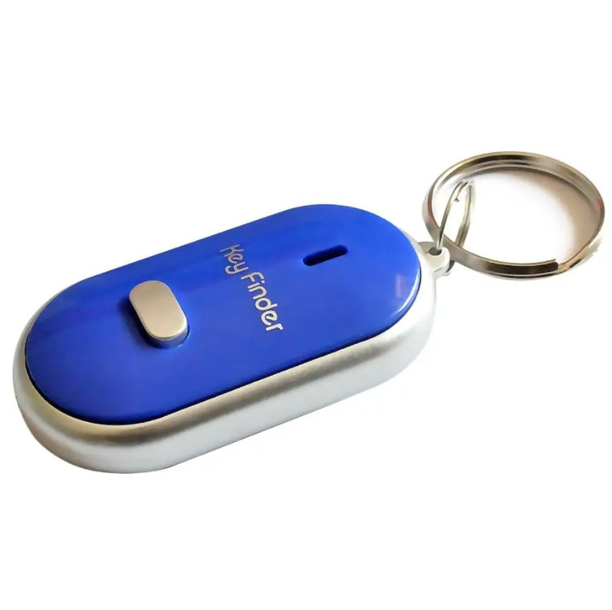 1pc Mini Whistle Key Finder Flashing Beeping LED Locator Keychain for Kids - NEW