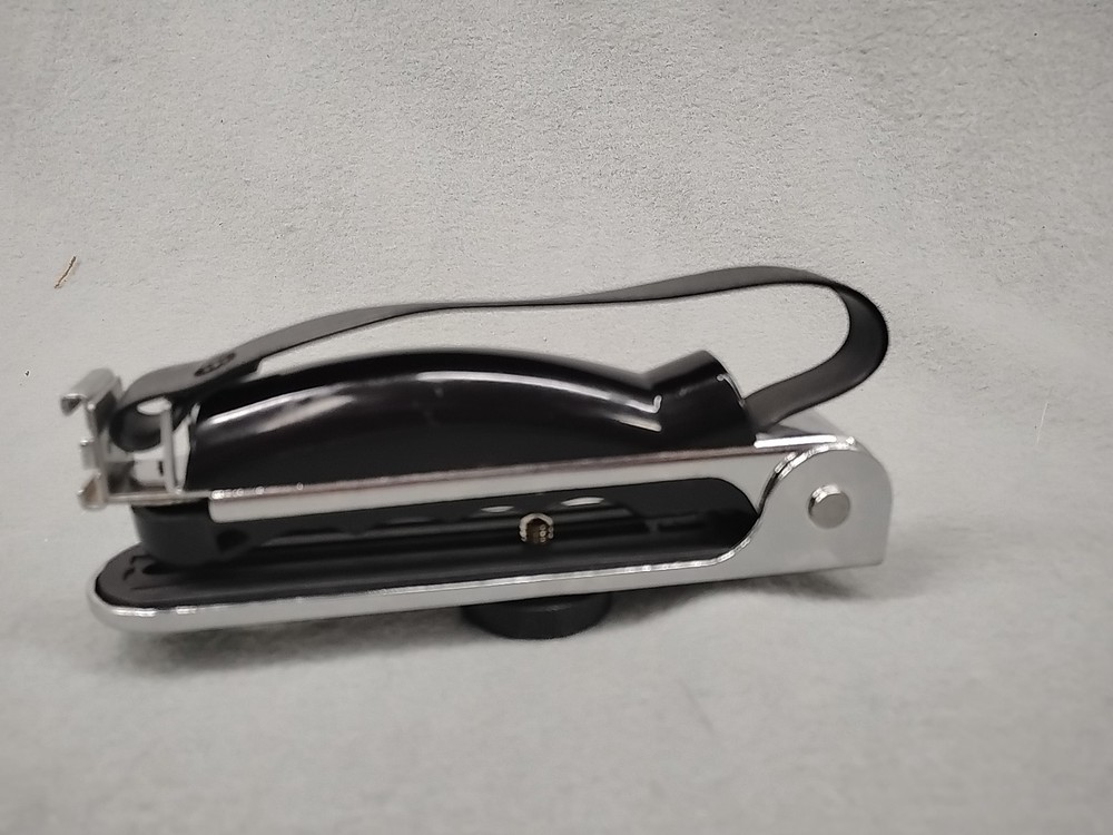 Universal Push Button Adjustable Flash Bracket and Camera Grip or Handle EUC