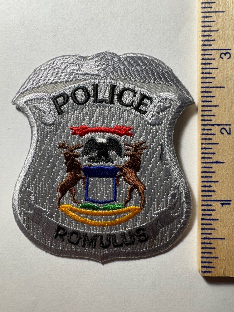 Romulus Michigan Police Patch