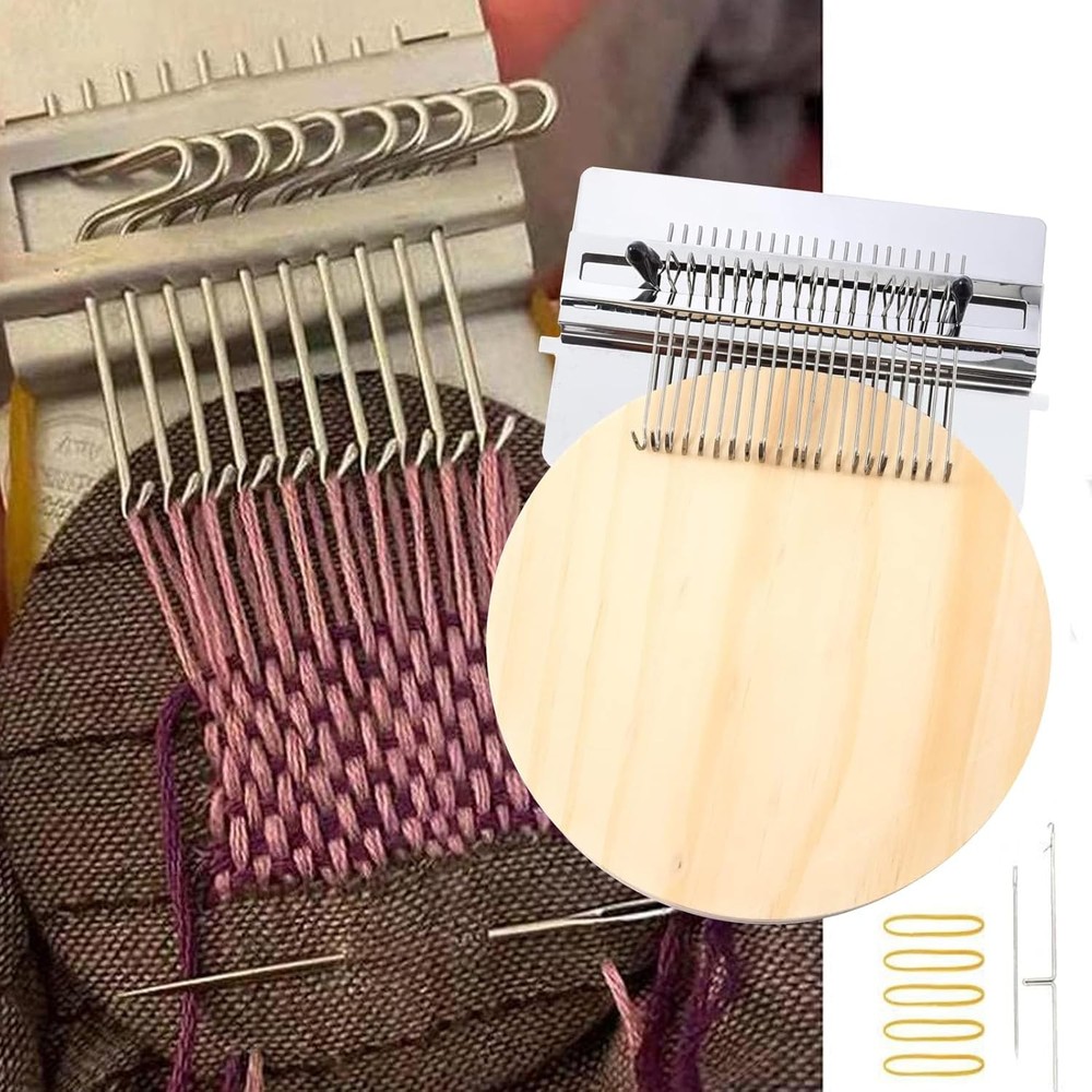Darning Mini Loom Machine, Speedweave Darning Loom Quickly Mini Mending Convenie