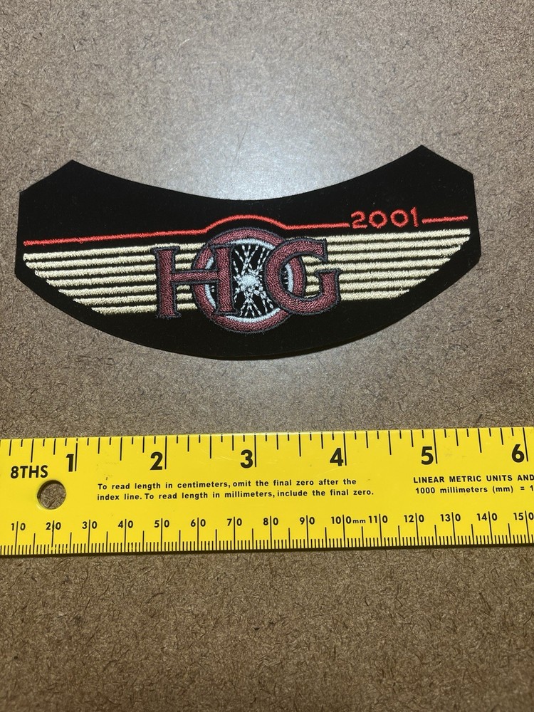 Harley Hog 2003 Patch 20th Anniversary Patch Harley Davidson club patch