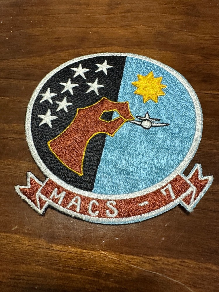 Vintage USMC MACS-7 Squadron Patch