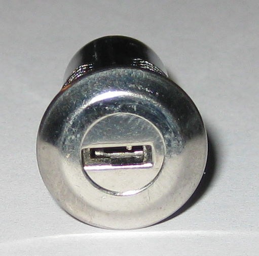 SPST Rotary Keylock Switch - 2 Position Switchlock - 1/2" Diameter Panel Mount