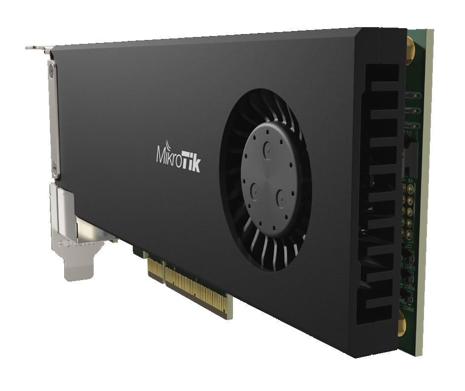 MikroTik New Cloud Core Router CCR2004-1G-2XS-PCIe Network Interface Card