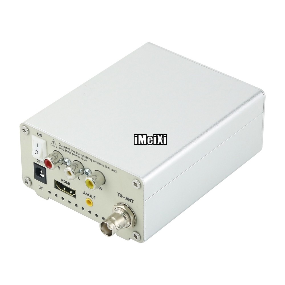 TV-TX200 VHF/UHF Analog TV Transmitter Support HD/AV Input Analog Signal