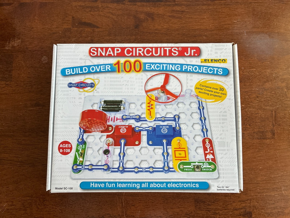 Snap Circuits Jr. SC-100 Electronics Exploration Kit 100+ STEM Projects