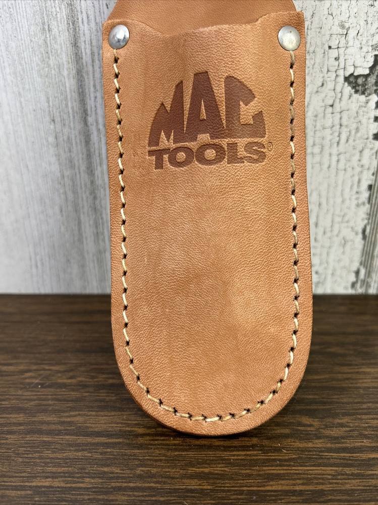 Mac Tools Belt Multi Purpose Leather Knife Tool Holster