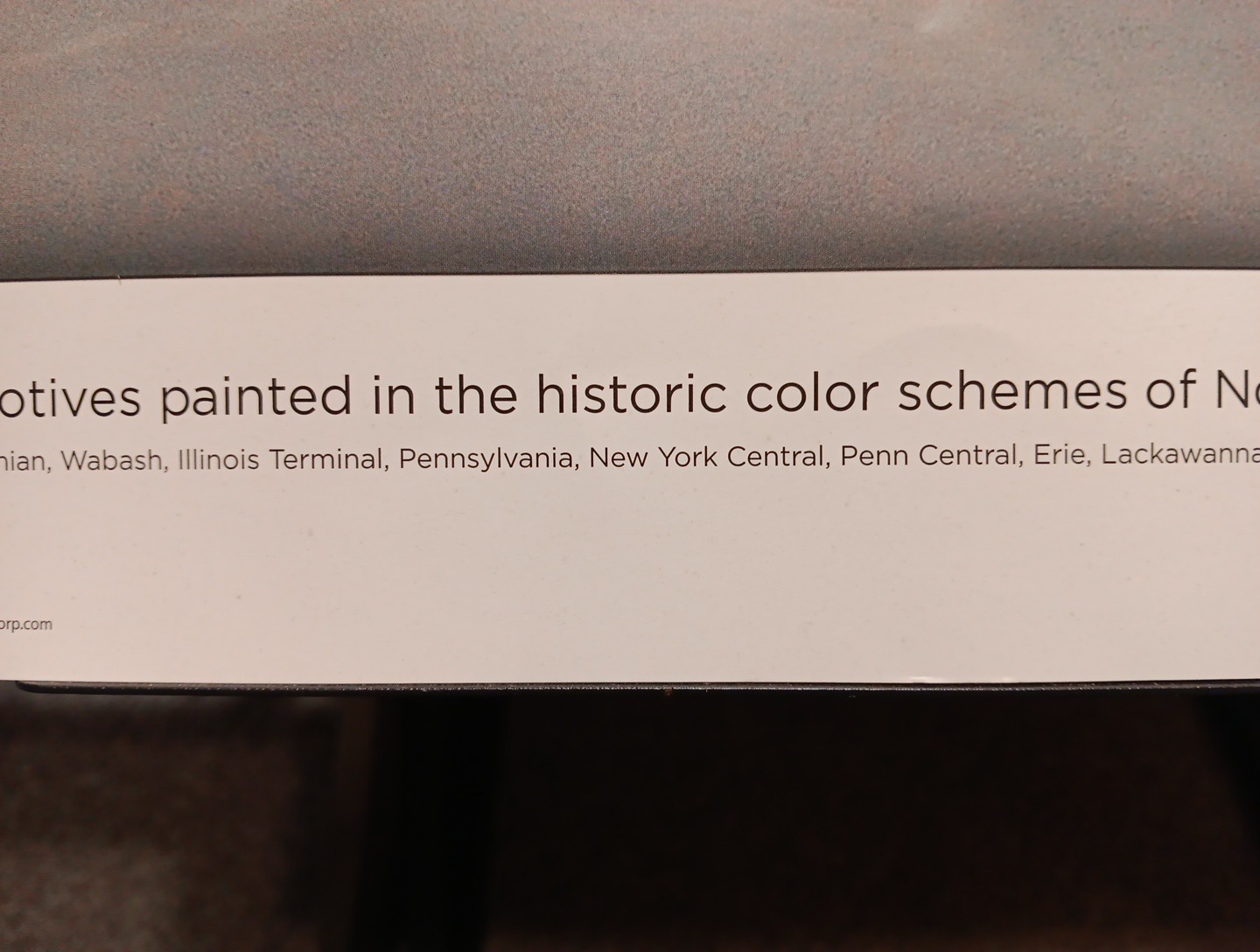 Norfolk Southern 30th Anniversary Spencer NC Train Locomotive Poster 17" By 36"