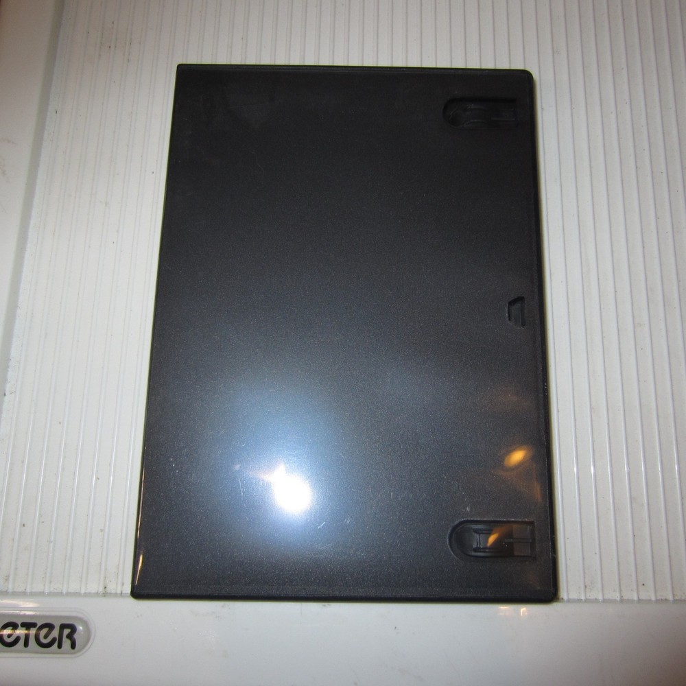 100 + NEW Black DVD/Disc Sleaved Replacement Cases. Empty/standard sized.