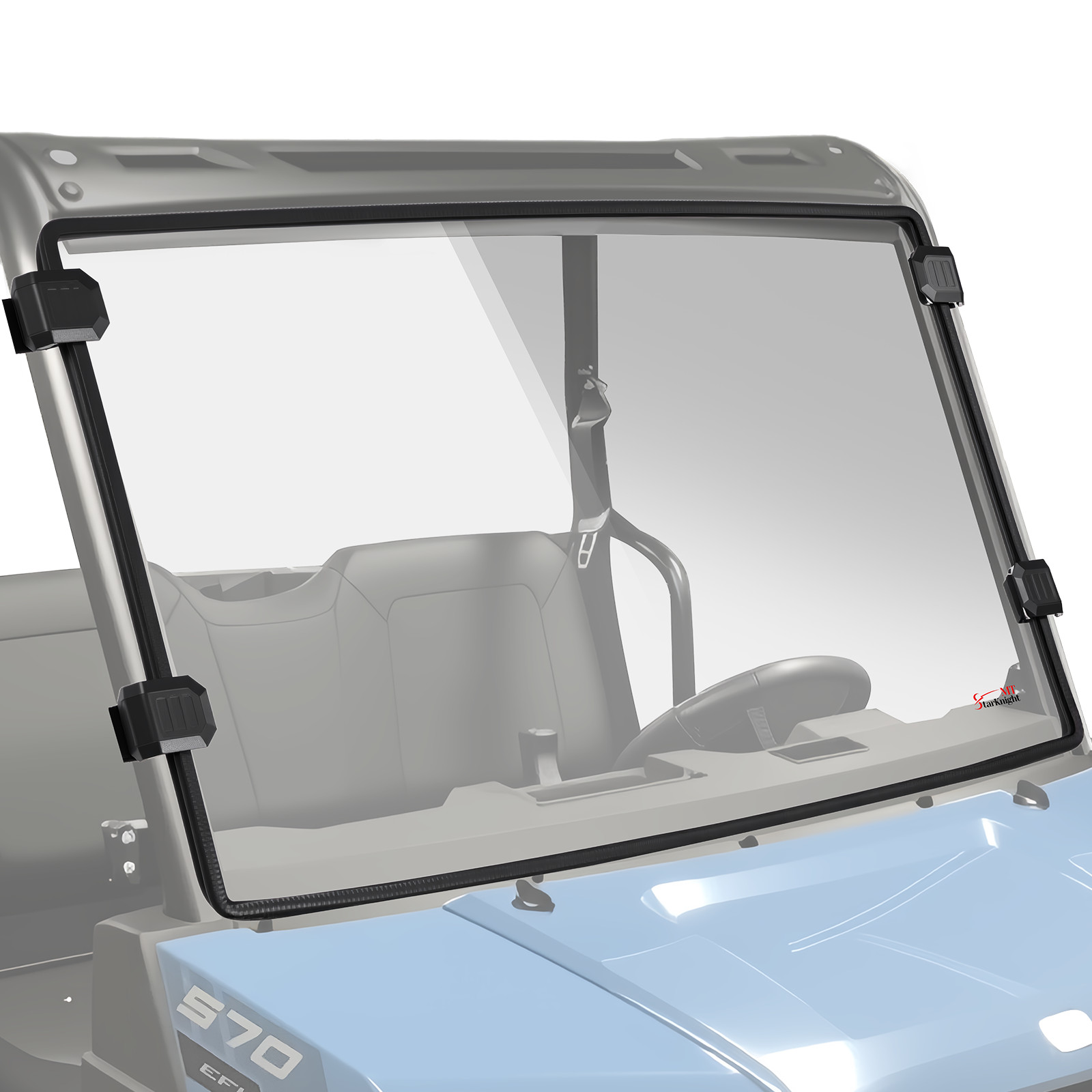 Front Windshield PC For Polaris Ranger SP 570 2022-2026/ Midsize 570 500 EV ETX