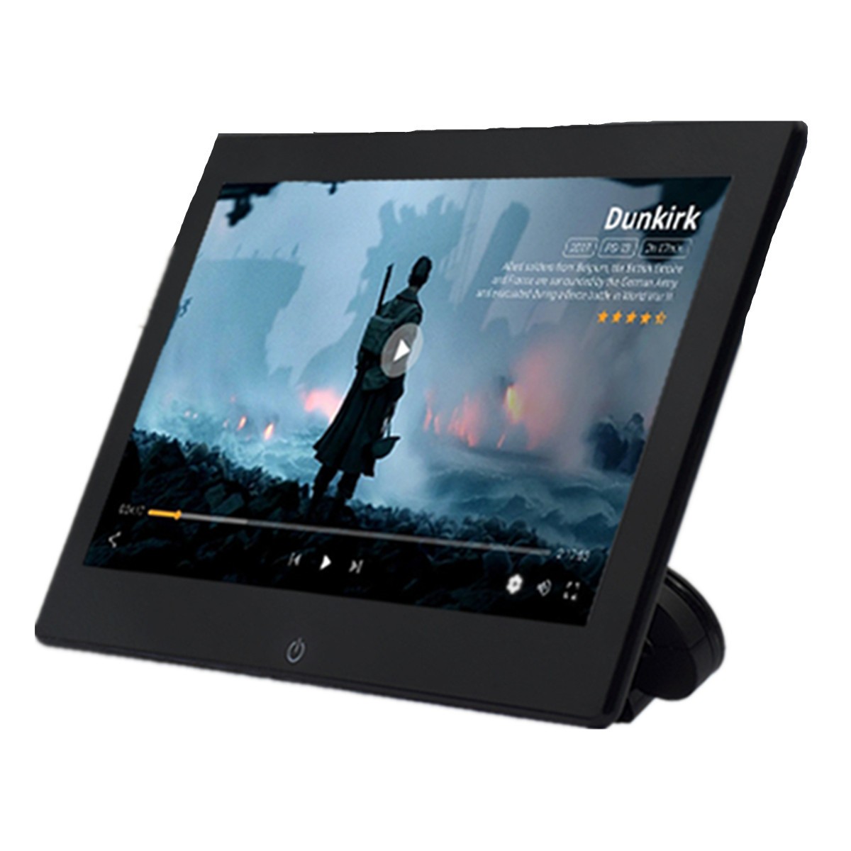 10.1in Car Headrest Video Player WiFi Android 12 Bluetooth USB TF/MICRO SD 2+32G