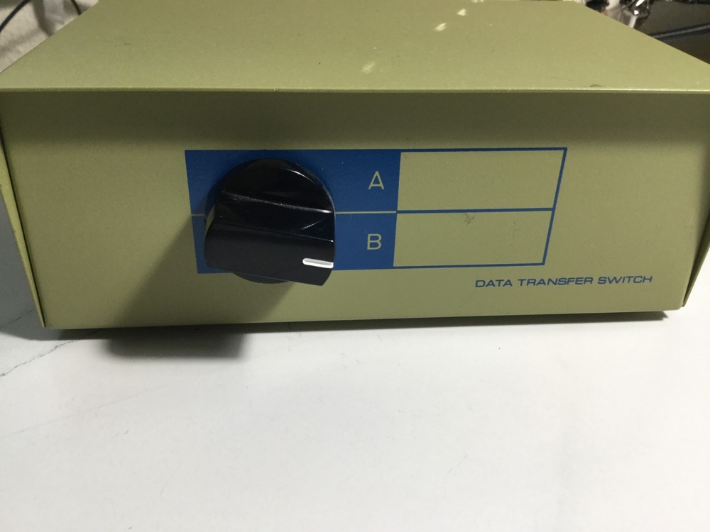 Data A B Switch for ethernet cables