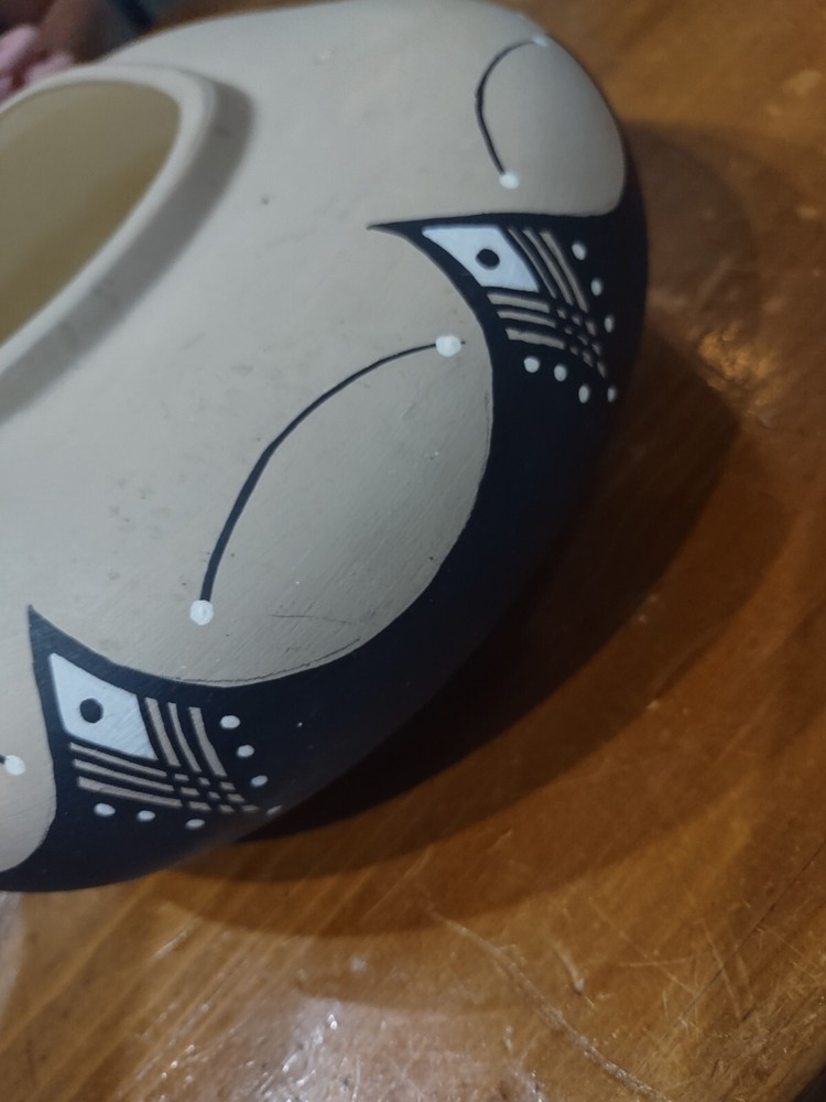 Native American Pottery Signed