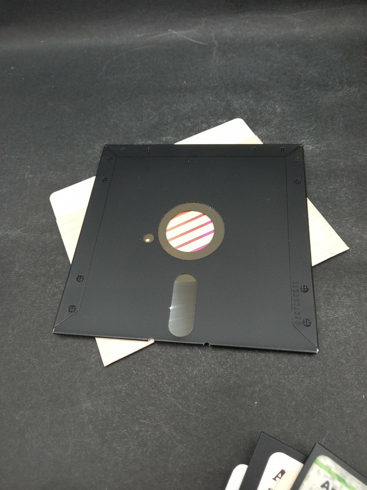 Apple Diskware Dot Matrix Printer Demo Diskette Apple II 5.25" Floppy