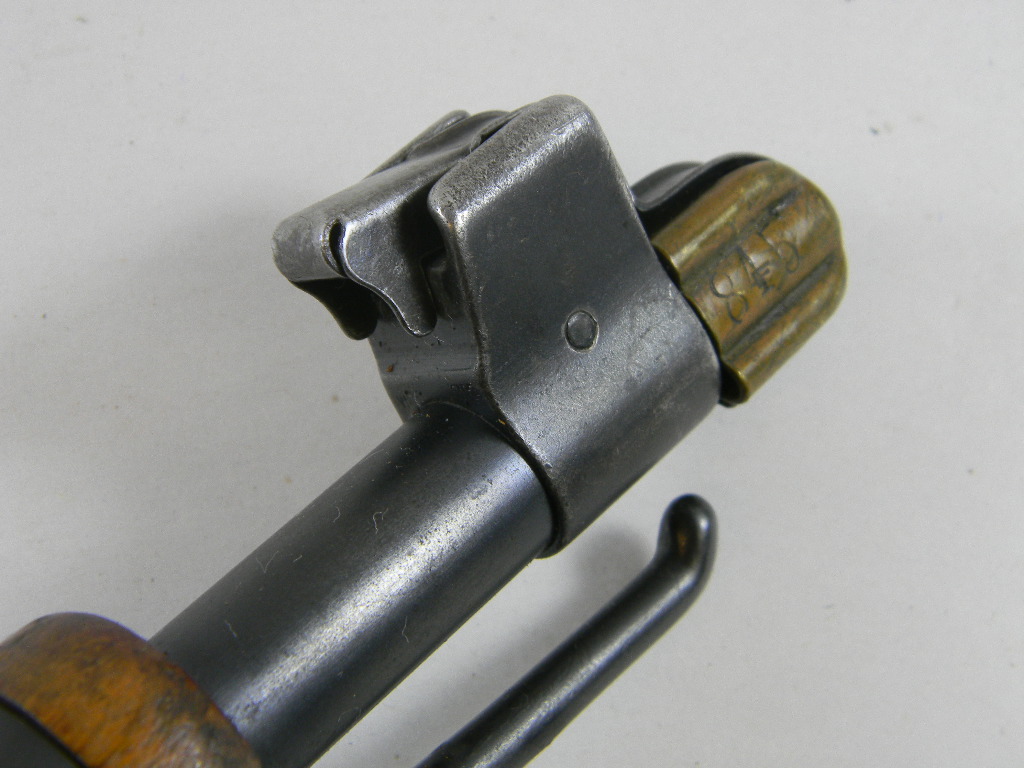 K31 SCHMIDT RUBIN RIFLE BRASS MUZZLE COVER.