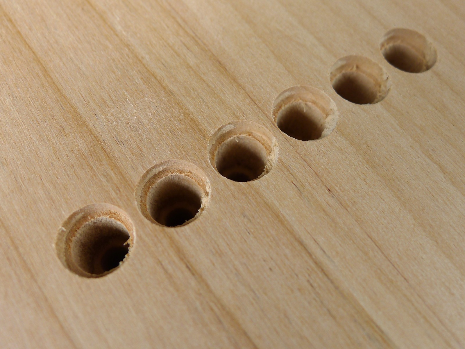 Tele Vintage Style Guitar Body 2 pcs Centre Joined Alder Unfinish ≦ 4.6Lbs