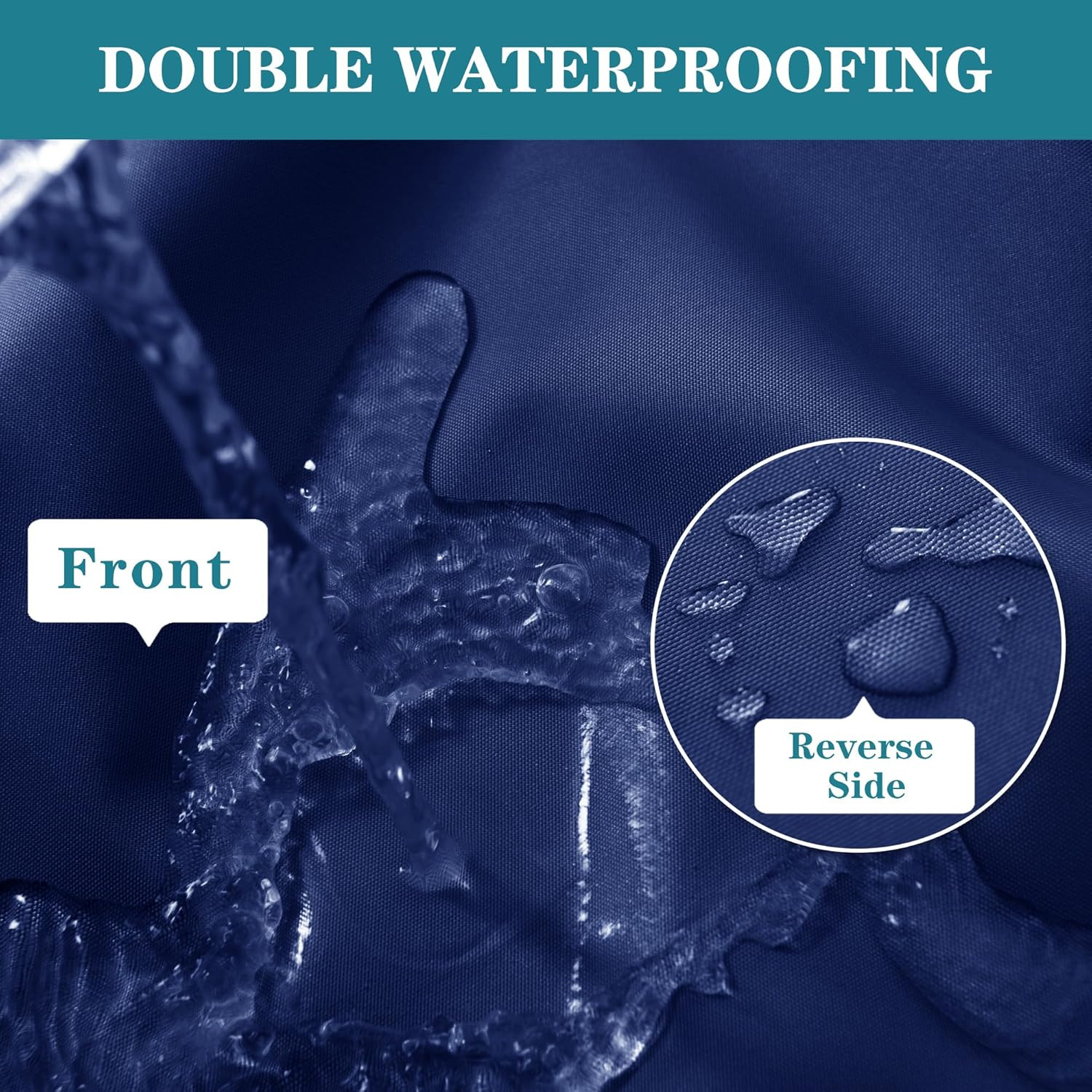 Outdoor Bench Cushions 48 X 18 Inch Thick Waterproof Porch Swing Cushions with T