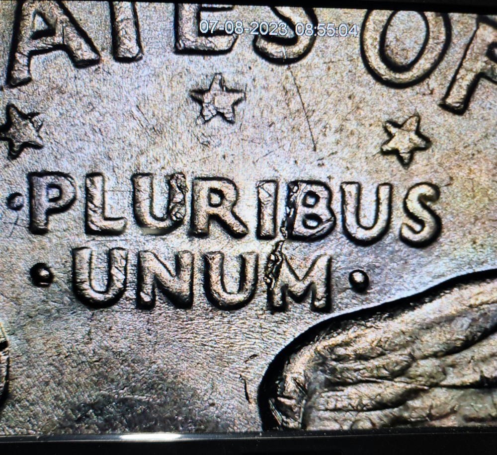 1972-P Eisenhower Dollar Coin Multiple Strike Error Rare