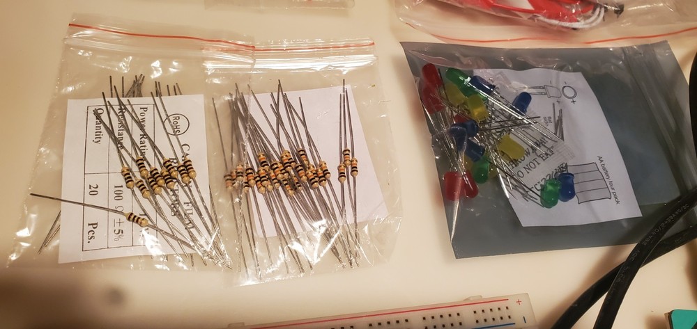 SparkFun Inventor's Kit for micro:bit - KIt 15228 Opened
