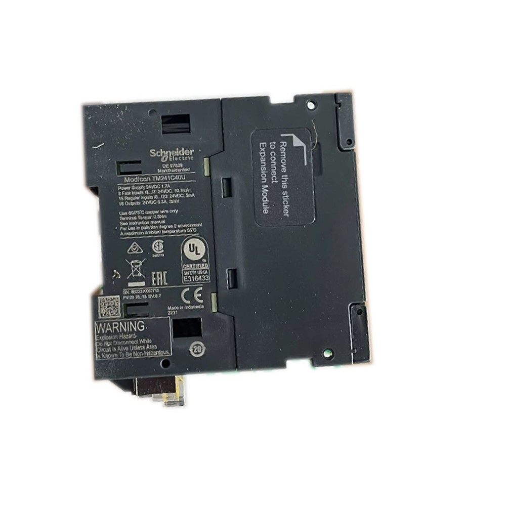 Brand new compatible with Schneider programming controller TM241C40U with box