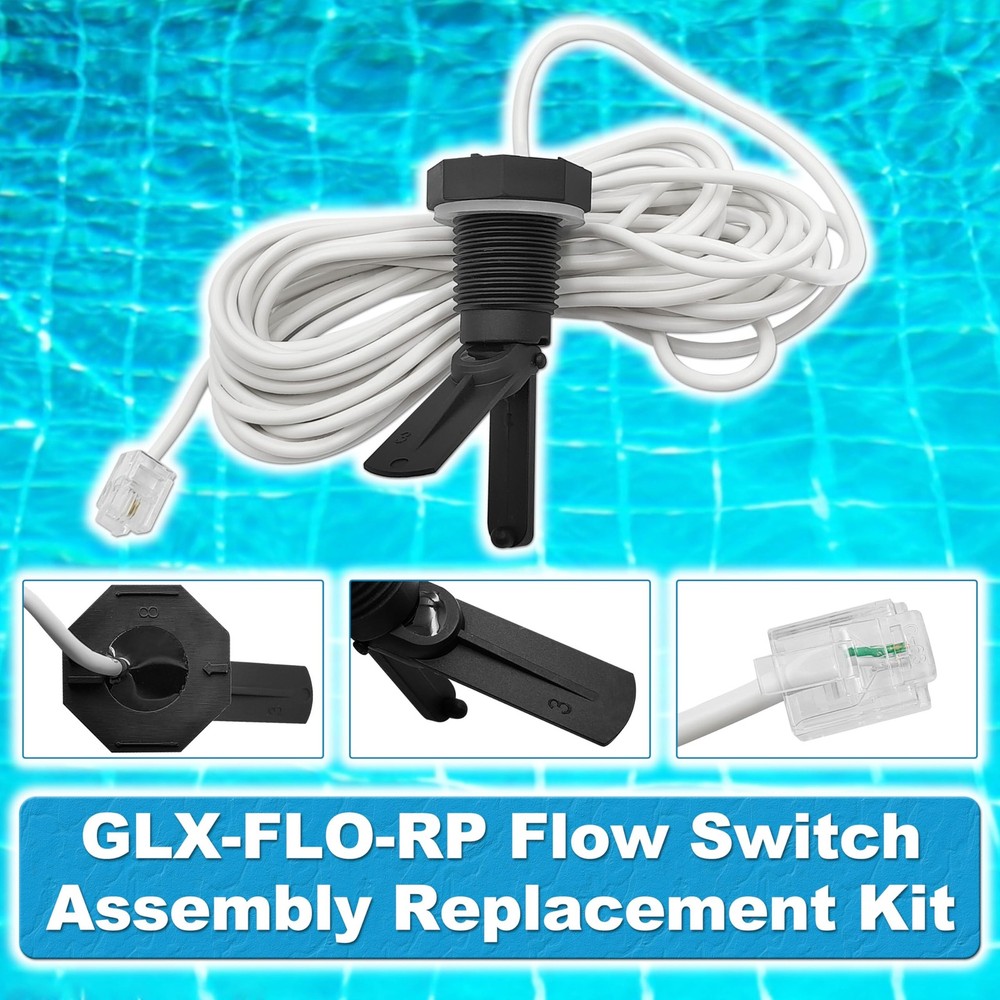 GLX-FLO-RP Flow Switch Assembly Replacement Kit Compatible with...