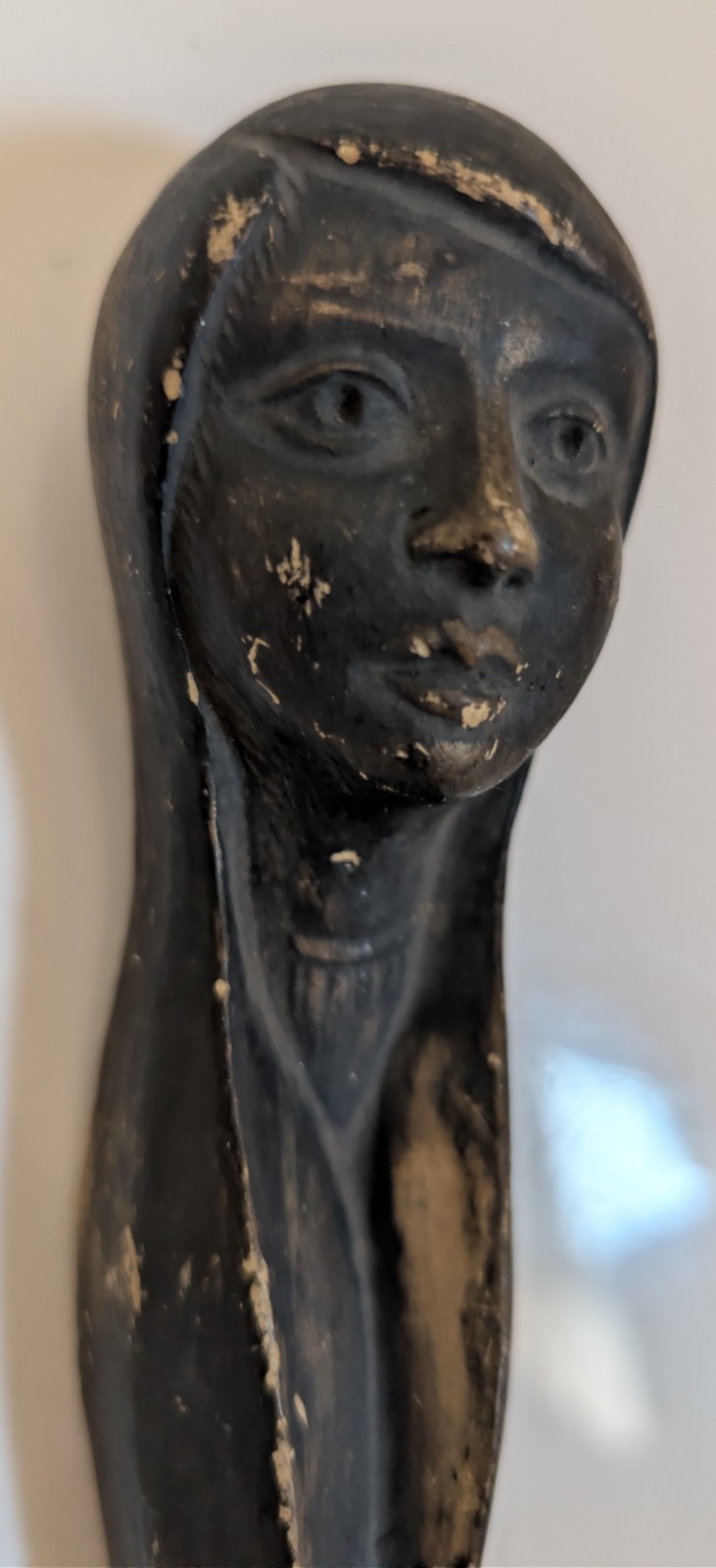 Native American Girl Ornament? - Art Nouveau Style Ceramic Wall Plaque Handmade?