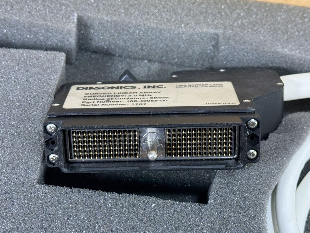 DIASONICS 5.0 MHz Curved Linear Array ~ 100-40058-00